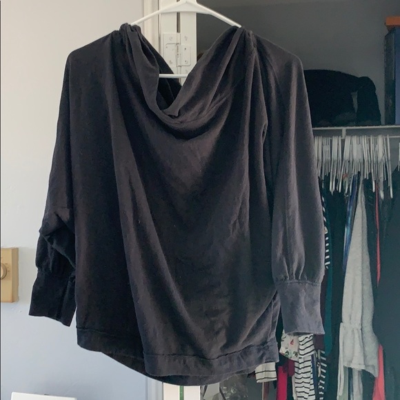 Free People Black Shirt. Size Small. - Picture 3 of 3